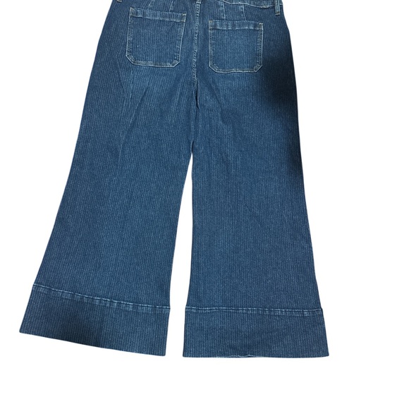 NWT Freckled Poppy Risen Mid Rise Dark Wash Wide Leg Jeans 15/32 - Picture 6 of 6